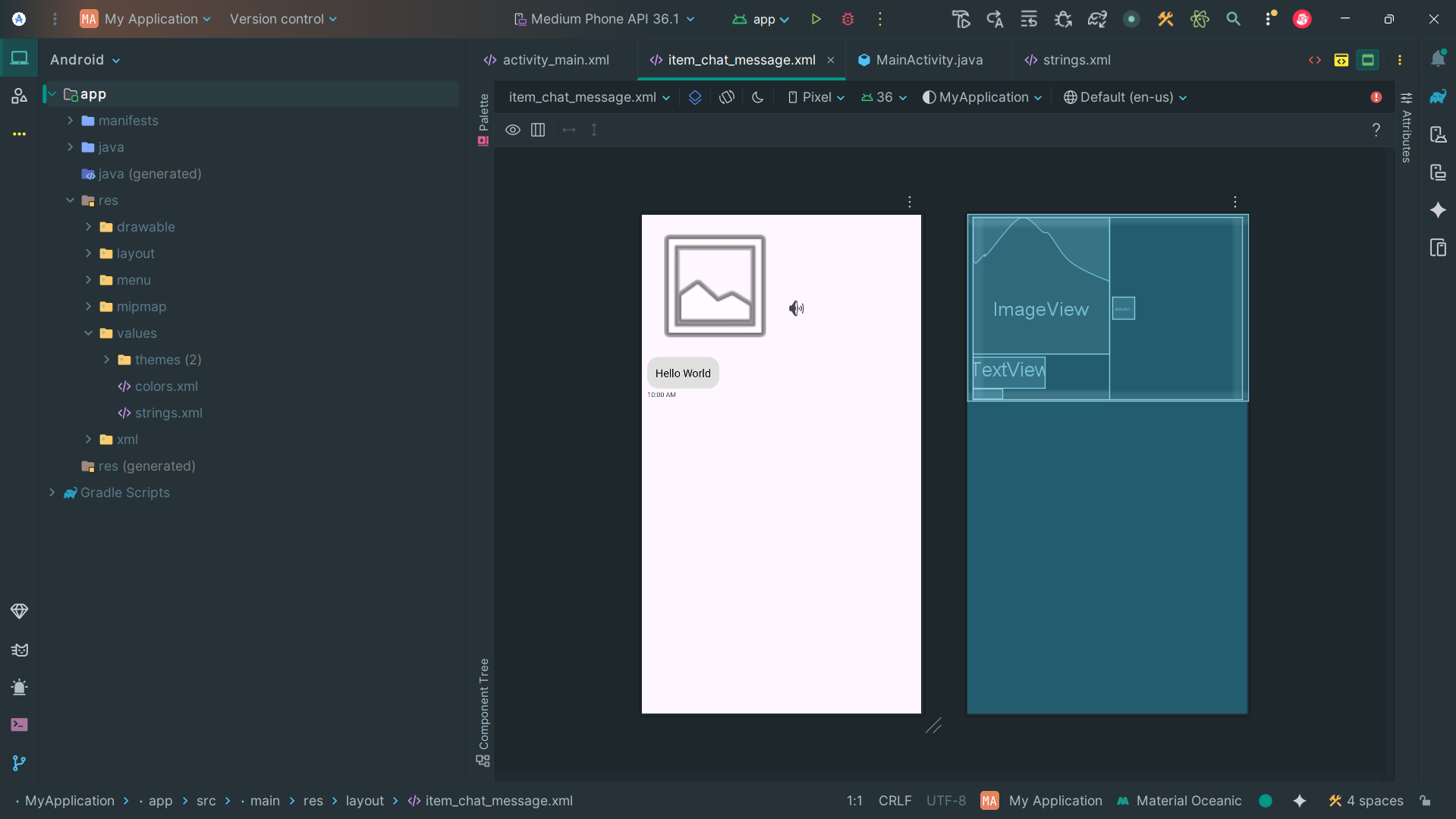Another development screenshot showing code.